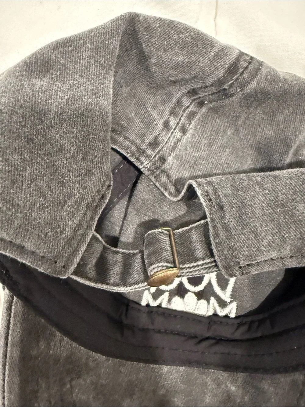 David & Young “Dog Mom” Baseball Hat in Charcoal